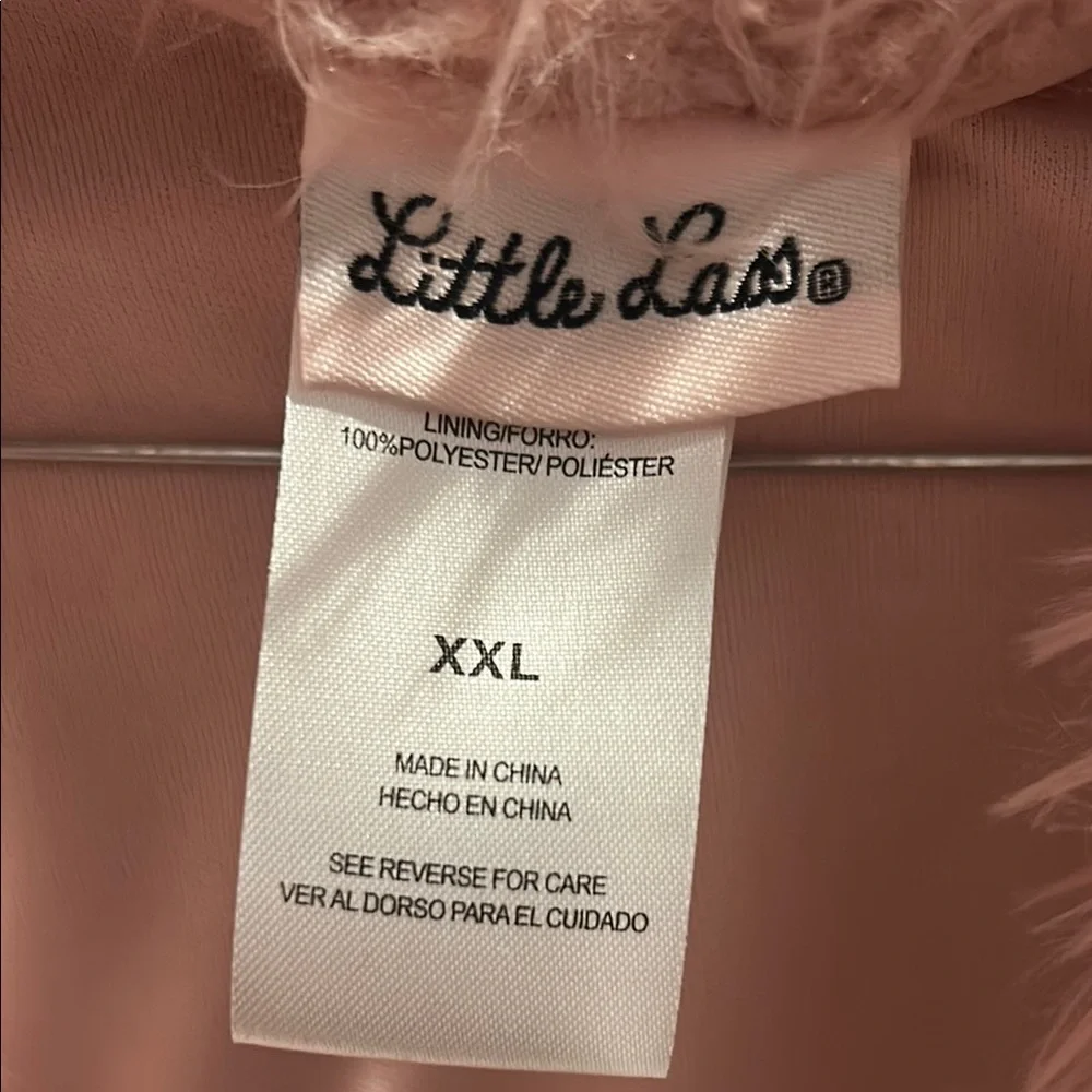 Women's Pink Faux Fur‎ Jacket
